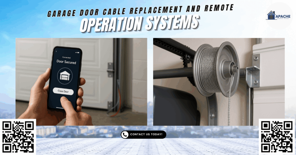 Garage Door Cable Replacement and Remote Operation Systems - Apache Garage Doors
