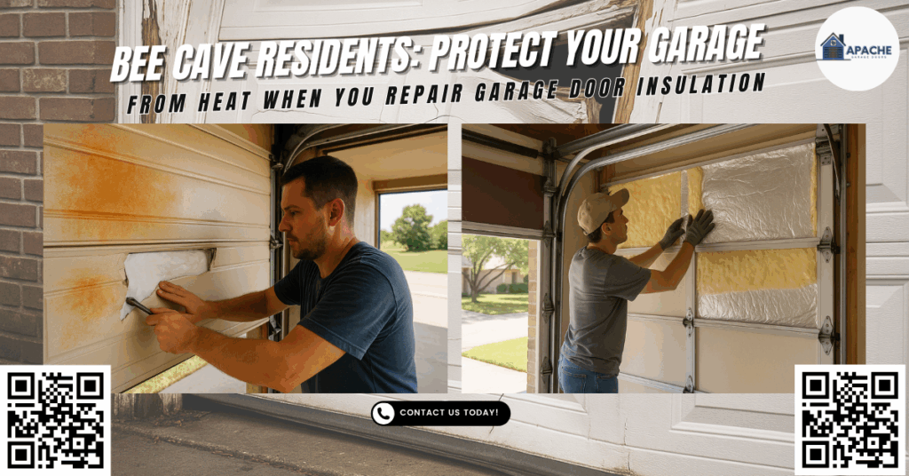 Bee Cave Residents: Protect Your Garage from Heat When You Repair Garage Door Insulation - Apache Garage Doors