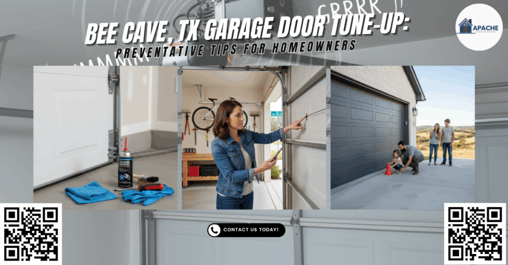 Bee Cave, TX Garage Door Tune-Up: Preventative Tips for Homeowners - Apache Garage Doors